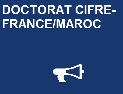 Accord relatif au programme « DOCTORAT CIFRE-FRANCE/MAROC »