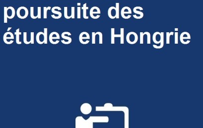 Bourse pour la poursuite des études en Hongrie