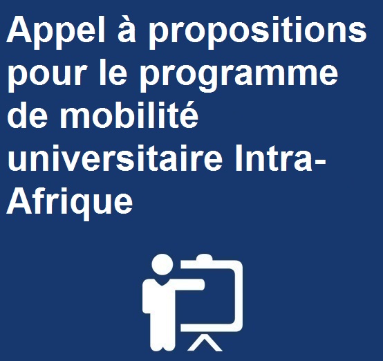 Appel à propositions pour le programme de mobilité universitaire Intra-Afrique