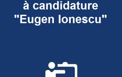 Ouverture de l’appel à candidature « Eugen Ionescu »