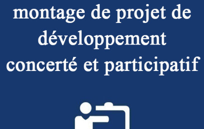 Formation en montage de projet de développement concerté et participatif