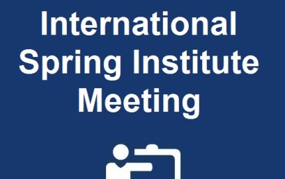 The Fifth International Spring Institute Meeting