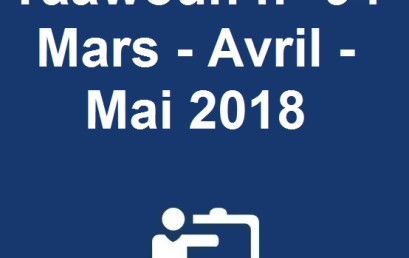 Taâwoun n° 94 Mars – Avril – Mai 2018