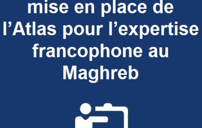 Appel à Consultation : mise en place de l’Atlas pour l’expertise francophone au Maghreb