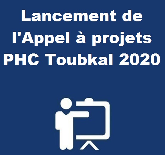 Lancement de l’Appel à projets PHC Toubkal 2020